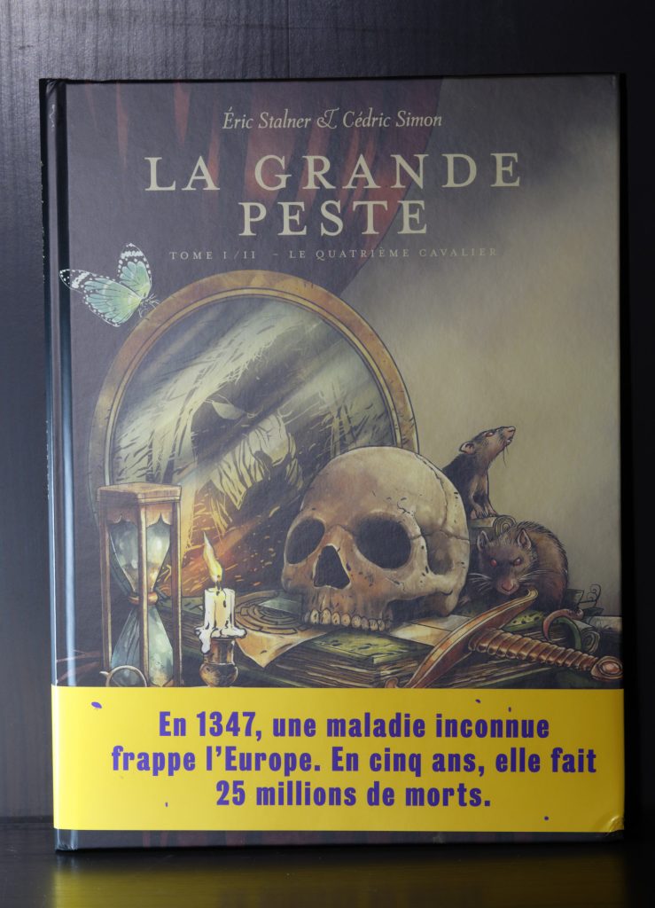 La Grande Peste d’Éric Stalner et Cédric Simon. Éditions Les Arènes BD. Photo: Philippe Lim