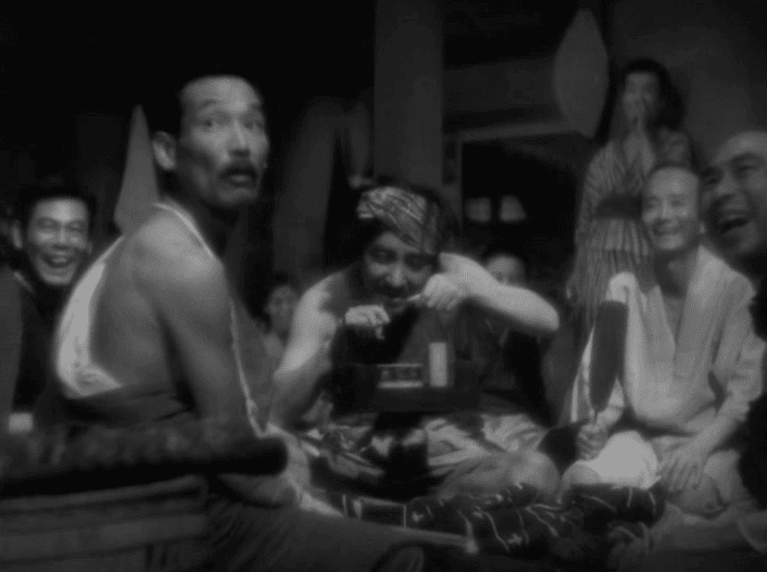 Matsugoro (Tsumasaburo Bando) dans L'Homme au pousse-pousse d'Hiroshi Inagaki. Carlotta Films