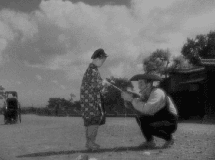 L'Homme au pousse-pousse d'Hiroshi Inagaki(1943). Carlotta Films