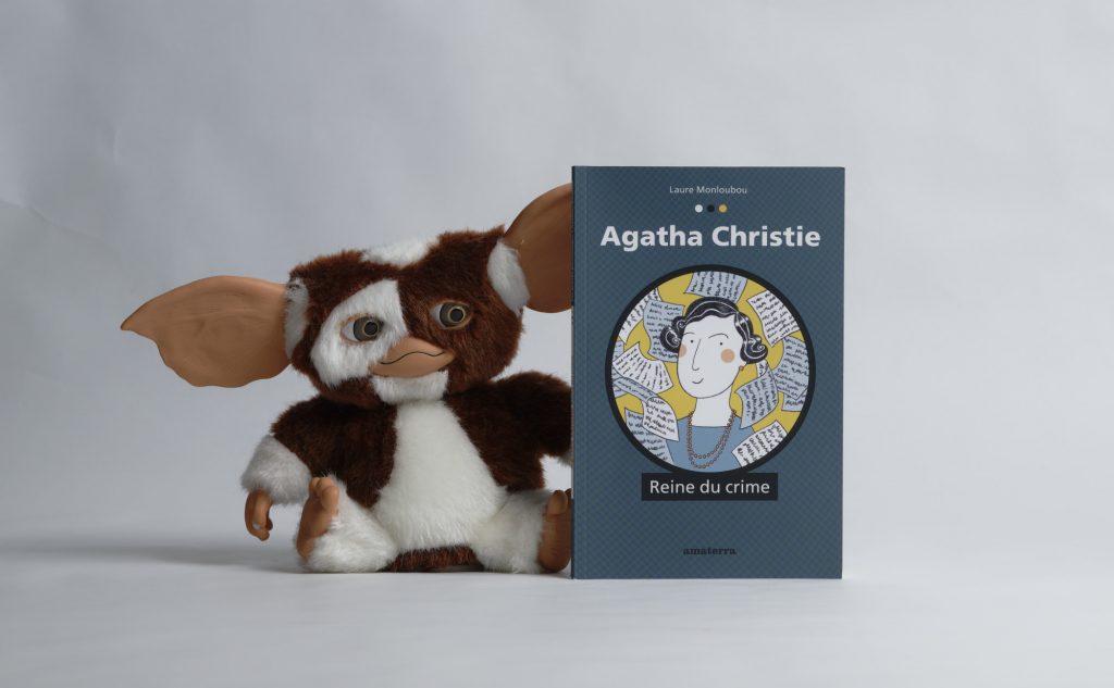 Agatha Christie Reine du crime de Laure Monloubou. Editions Amaterra. Photo: Philippe Lim