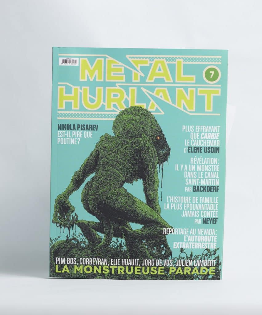 La monstrueuse parade magazine numéro 7 de Métal Hurlant. Photo: Philippe Lim