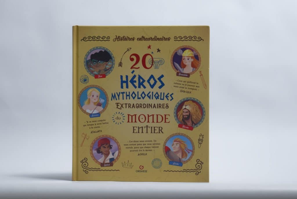 20 héros mythologiques extraordinaires du monde entier. Editions Gremese. Photo: Philippe Lim