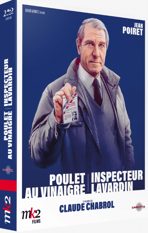 Coffret Blu-ray L'inspecteur Lavardin de Claude Chabrol. Carlotta Films