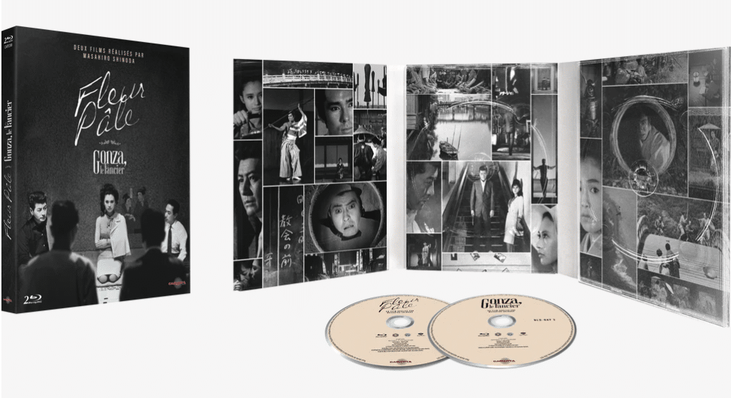 Coffret collector de Masahiro Shinoda : Fleur pâle et Gonza le lancier. Carlotta Films