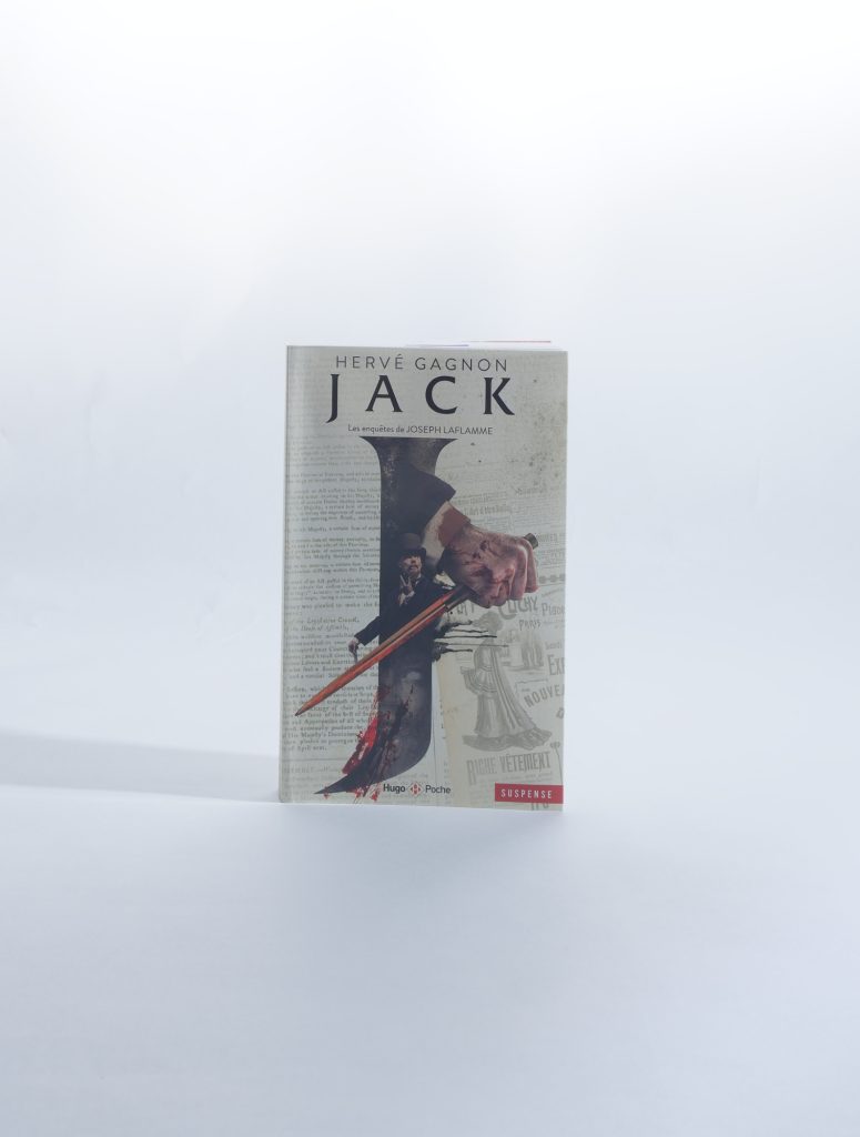 Jack. Les enquêtes de Joseph Laflamme d'Hervé Gagnon. Editions Hugo Poche Suspense. Photo: Philippe Lim